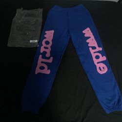 Sp5der Beluga Sweatpant Blue