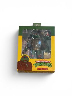 Teenage Mutant Ninja Turtles TMNT Punk Raphael Cartoon Action Figure NECA