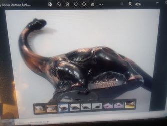 ORIGINAL 1940's - 1950's  SINCLAIR  GASOLINE  BRASS BANK WITH KEY....LOOK