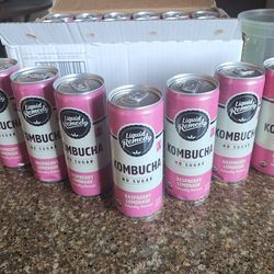 Raspberry Lemomade Kombucha Zero Sugar