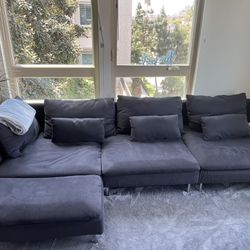 L Couch Sofa Grey