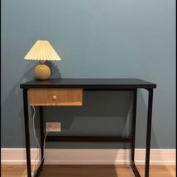 Modern Desk/Table with wooden drawer