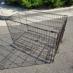 Pet Kennel Black Wire Medium  / Large 