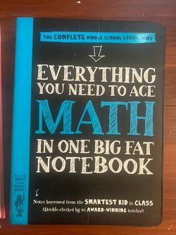 Everything You Need to Ace Math – Middle School Study Guide