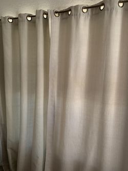 Cream Curtain Panels
