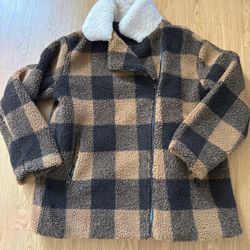 Some Clothes Faux Fur Jacket Coat Size Xl