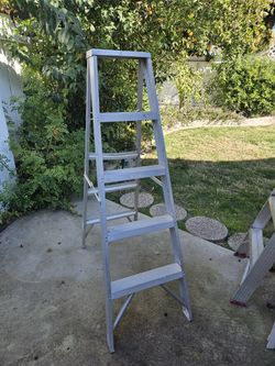 5 and 6 Feet Werner Ladders. 