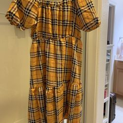 Women’s Puff Sleeve Summer Sun Dress, 