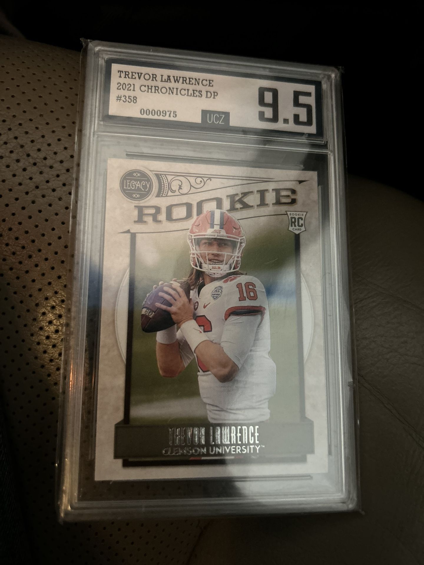 Trevor Lawrence Rookie Graded 9.5