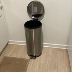 Stainless Steel Kitchen Trash Can 