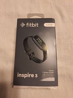 Google Fitbit Inspire 3 - New Open Box - Small and Large Bands