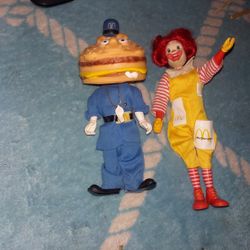 VINTAGE RONALD MCDONALD AND Mayor Mccheese