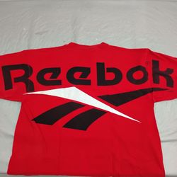 Vintage Reebok single stitch huge letter name spell out Sz XXL