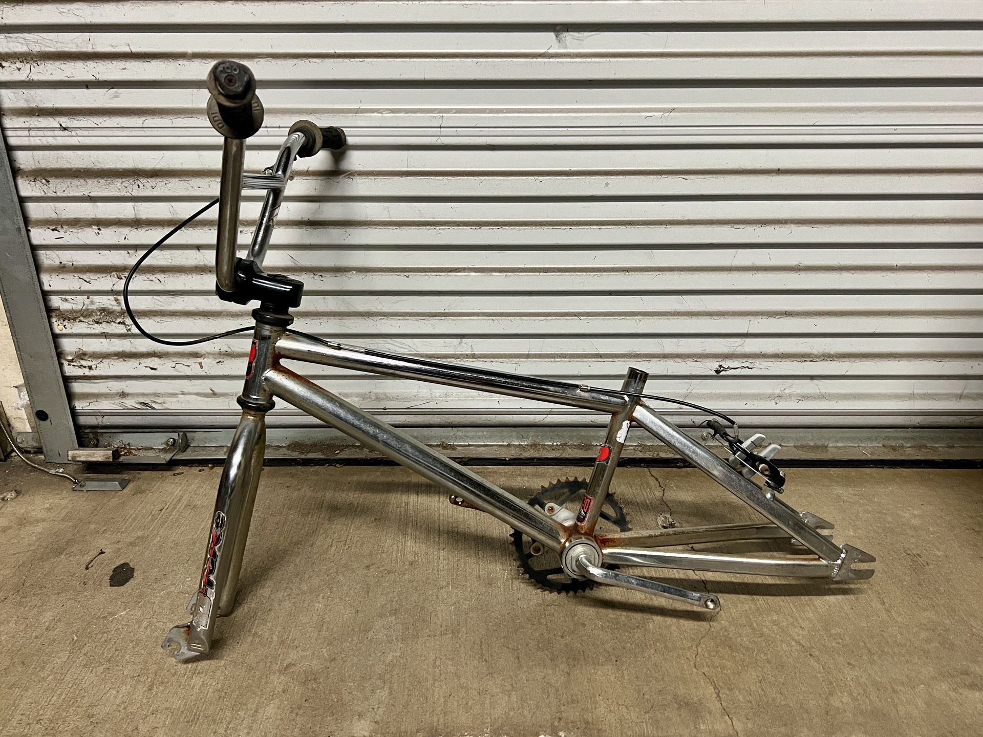 1990’s DYNO GT BMX Chrome 20” Frame, Handlebar, Forks, Stem, Brakes