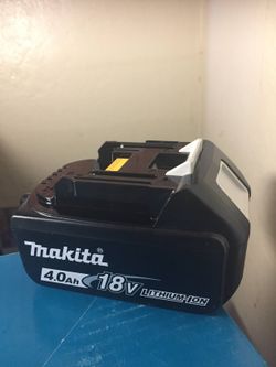 Makita 18v Battery 4.0 AH 