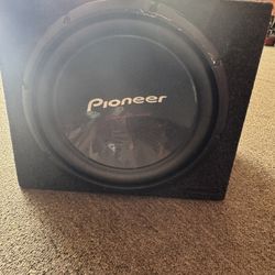 12” Pioneer Sub-Woofer with Amplifier