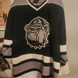 Vintage Georgtown Hockey Jersey Large