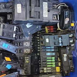 Assorted Electrical Breakers 