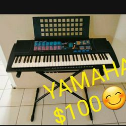 Yamaha Keyboard With Stand