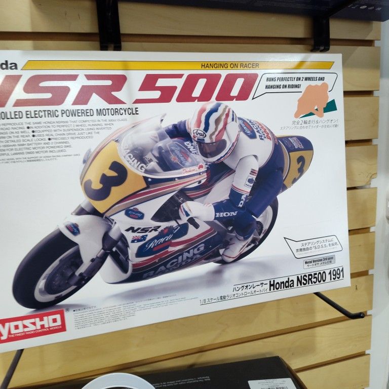 Kyosho RC Motorcycle Kit Brand New Nsr 500 - Main Image
