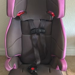 Graco Convertible Booster Car Seat – Pink & Gray (Side Impact Tested)