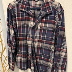 Men’s Long Sleeve Flannel Shirt