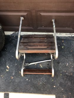 Step down ladder for back of boat $20