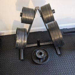 430 lb Of Gym Plates