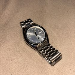 Seiko 5 Sports Silver Watch