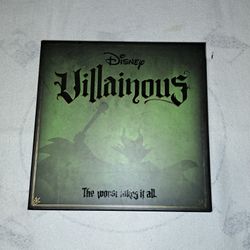 Disney Villainous The Worst Takes It All Board Game (Is Complete Nothing Missing)