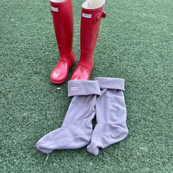 Hunter Rainboots—size 7