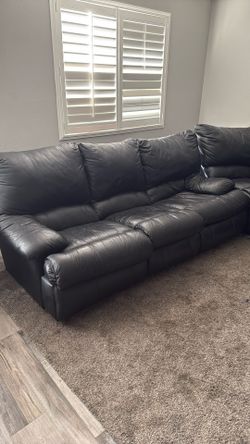 FREE Large Faux Leather Sofa Bed