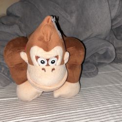 Brand New Tagged Donkey Kong Plush