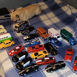 die cast modernized cars and trucks