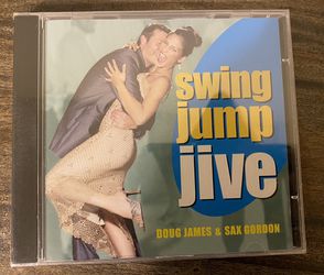 Swing Jump Jive Doug James Sax Gordon Music CD New