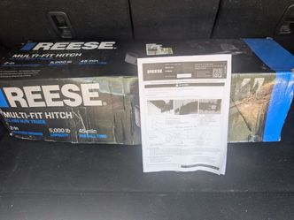 REESE® Class 3 Multi-Fit Trailer Hitch