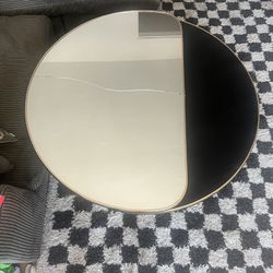Postmodern Mirrored Coffee Table