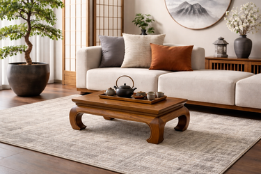 Ming-Style Solid Wood Low Platform Table / Asian Meditation or Tea Table