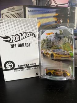 HOT WHEELS CHEVY CORVETTE C8R NFT SERIES 2