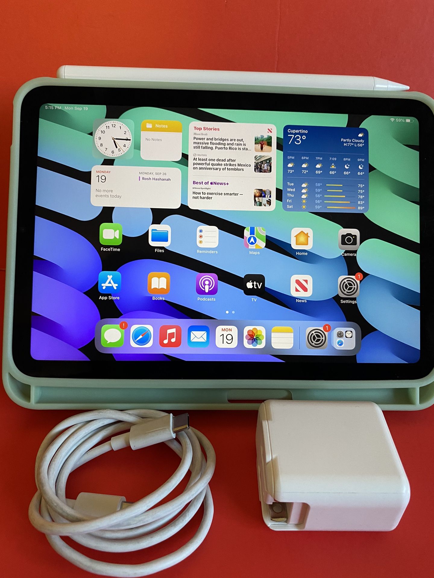 Apple iPad mini 5 256GB ＋ Apple Pencil 1（Apple iPad Mini 6th 
