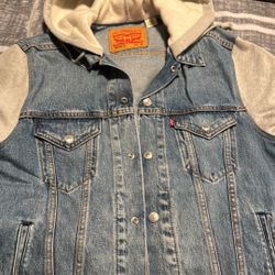 Levi’s HYBRID HOODIE TRUCKER JACKET
