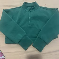 Teal Sweat Shirt 
