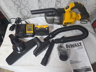 Dewalt 20v Max Cordless Hand Vacuum w/ 5ah Battery & Charger (Price is Firm)