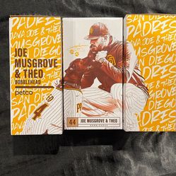 joe musgrove bobble head set