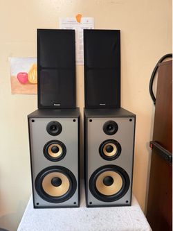 PIONEER S-HF41-LR 3-Way Bookshelf Speakers