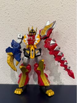 Power Rangers Dino Thunder Thundersaurus Megazord 6” Figure Bandai