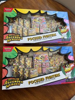 Pokémon Mega Evolution Ascended Heroes Focused Fighters Premium Collection (x2)