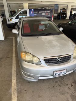 2005 Toyota Corolla S not for parts complete