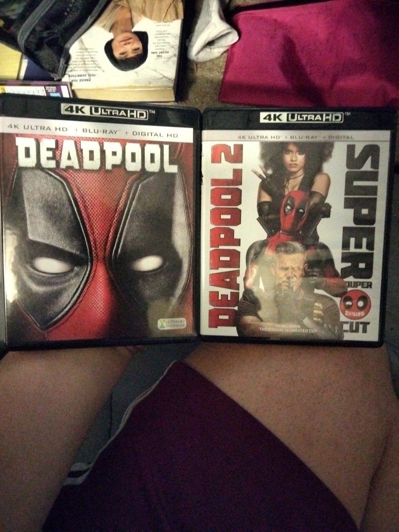 $30 Deadpool 1&2 (4k+BluRay)