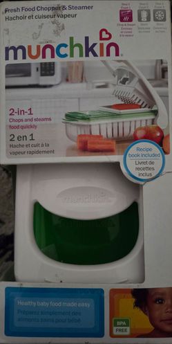 Munchkin Fresh Food Chopper and Steamer